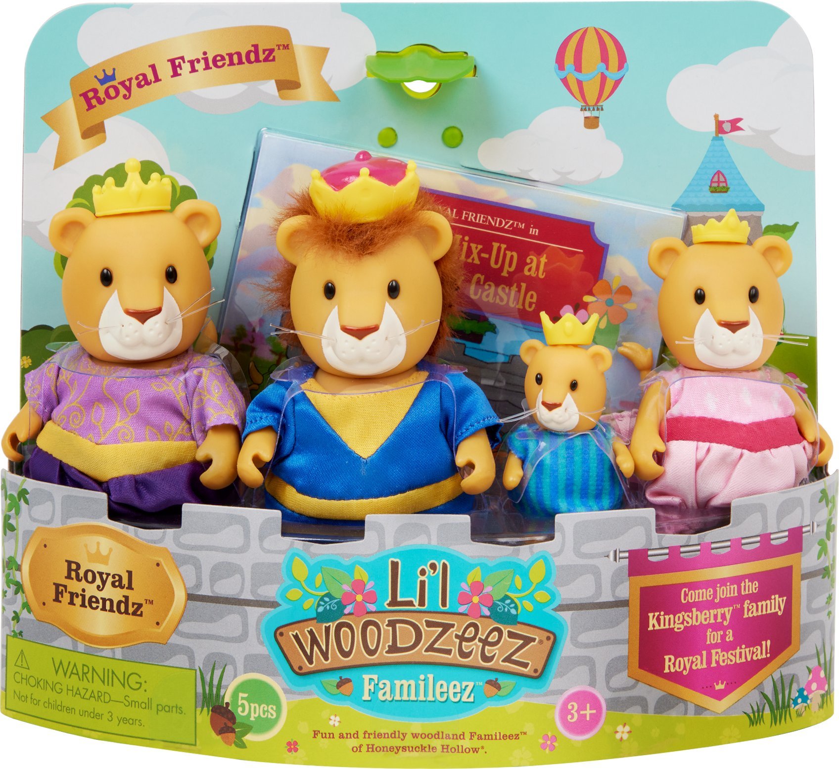 Lil Woodzeez LI'L WOODZEEZ Royal Lion family, WZ6804Z
