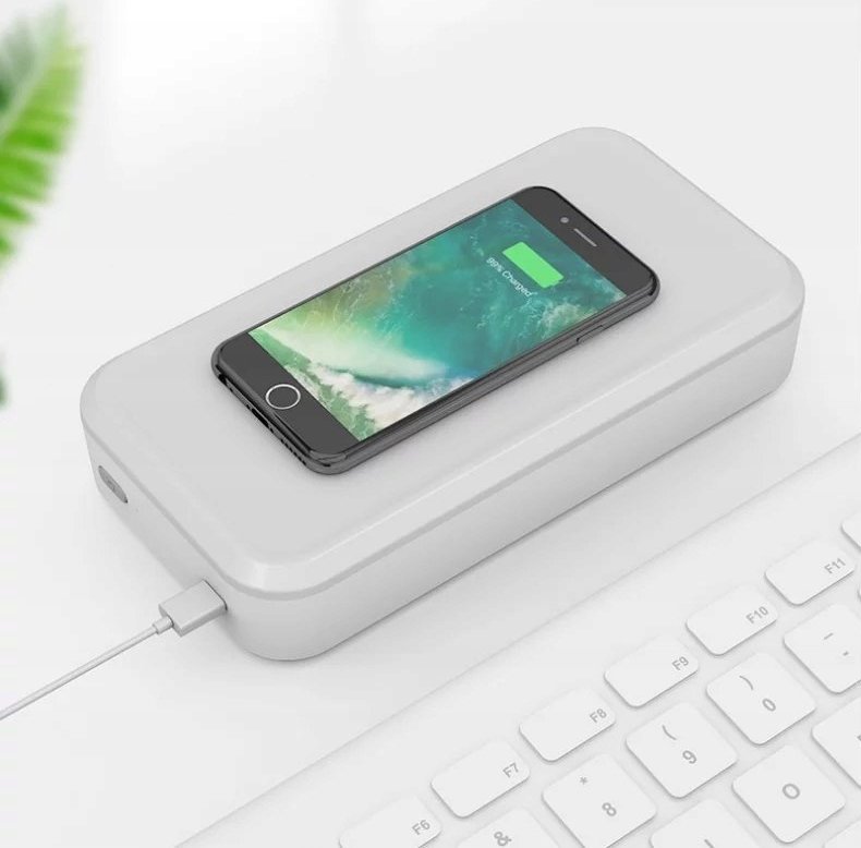 Pawonik URZĄDZENIE DO STERYLIZACJI OZON UV-C ŁADOWARKA QI