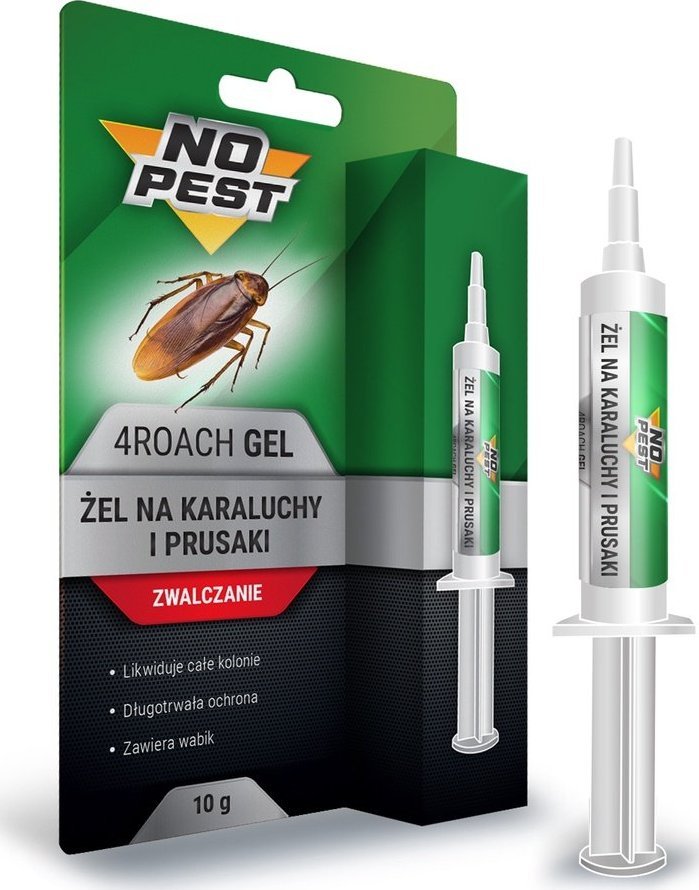 NO PEST Trutka na Karaluchy 10g Żel Pasta Substancja Środek Preparat na Karaluchy Prusaki Karaczany