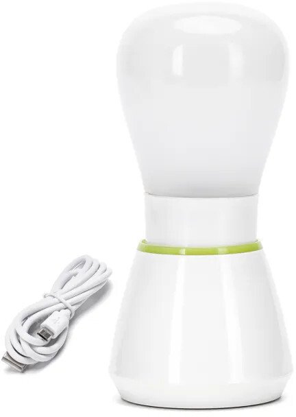 Akumulatorowa Lampka nocna LED USB Ciepła 35 LM