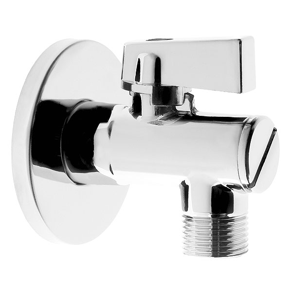 Ferro Zawór kątowy z ﬁltrem 1/2"x3/4" (Z1234KF)