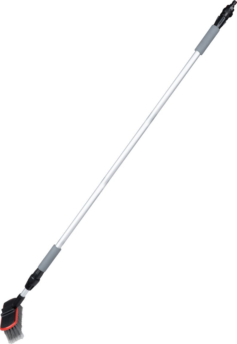 AMiO Szczotka teleskopowa przepływowa do mycia samochodu auta 171-300cm amio-03952