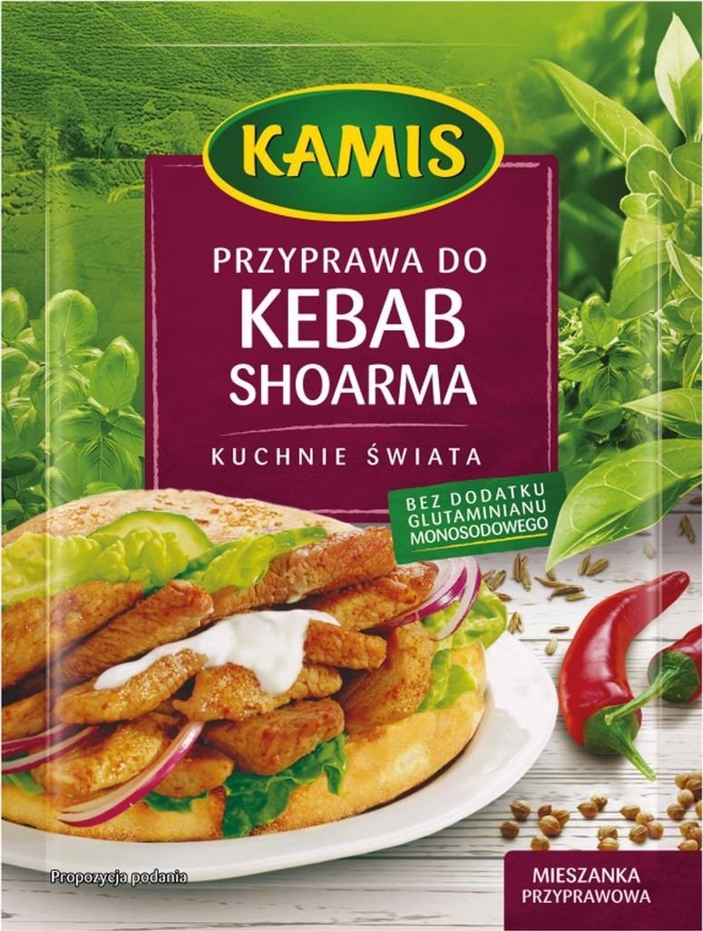 Kamis Kamis Przyprawa do kebab shoarma 20 g