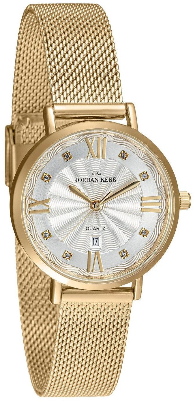 Zegarek Jordan Kerr P9006 IPG ST damski cyrkonie 32 mm .