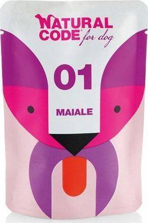 Natural Line s.r.l NATURAL CODE PIES sasz.100g 01 WIEPRZOWINA /20