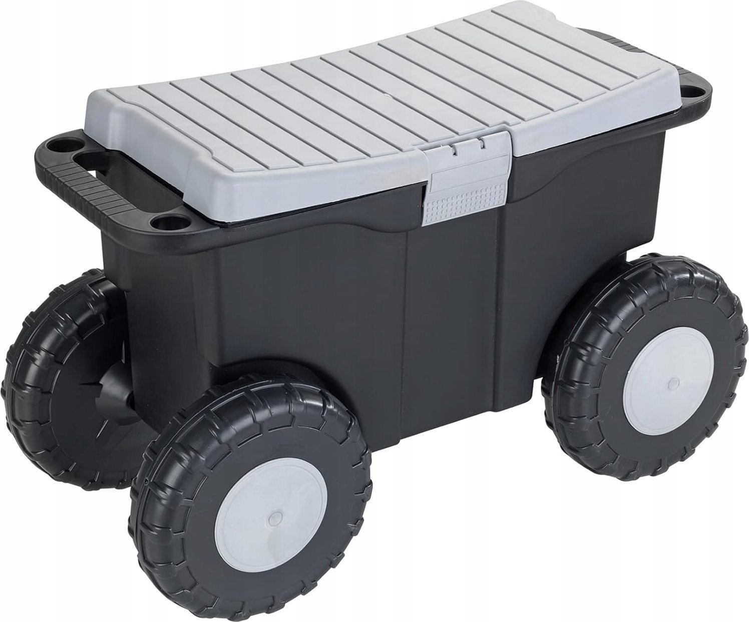 Maximex Wózek ogrodowy XXL, z siedziskiem i schowkiem 15 l, Maximex