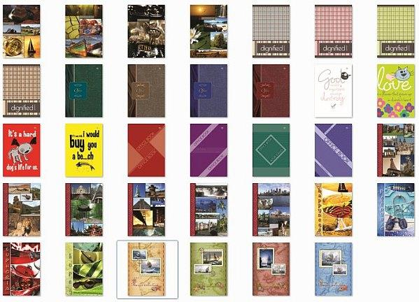 Interdruk Brulion A5 96 kartek w linie - BRA5SZFL