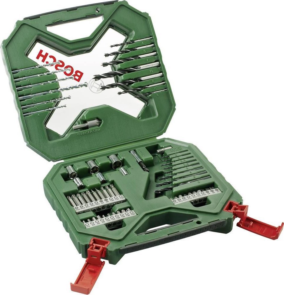 Wiertło Bosch Zestaw do wiercenia X-LINE 60 części 2607010611