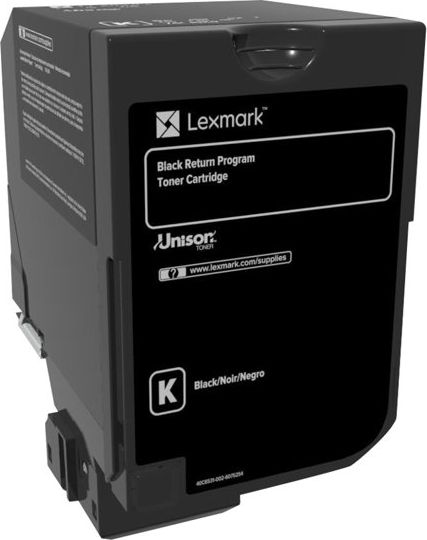Toner Lexmark 74C20K0 Black Oryginał (74C20K0)