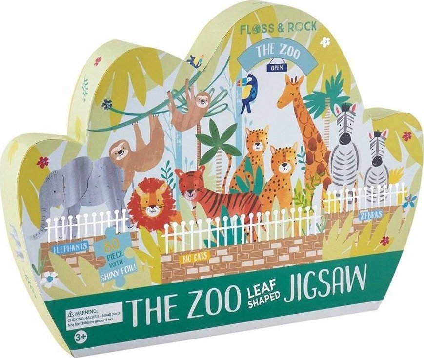 Rock Dėlionė, Zoologijos sodas, 80 det.