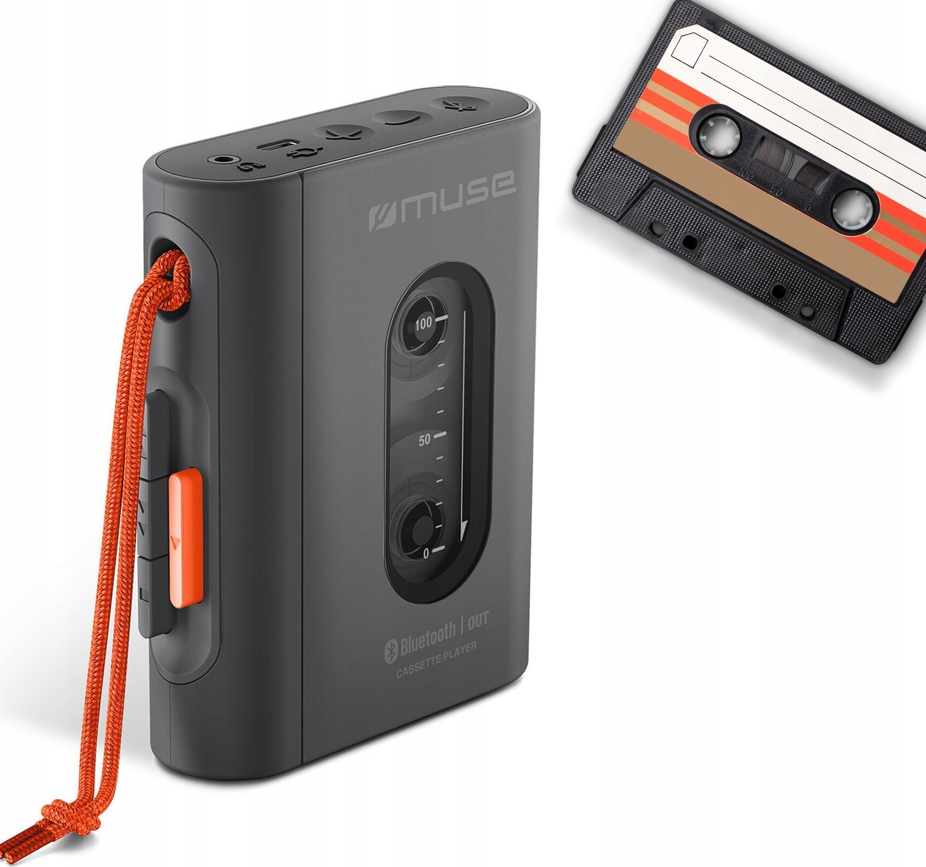 Portable Cassette Player | M-132 WM | Bluetooth | USB connectivity