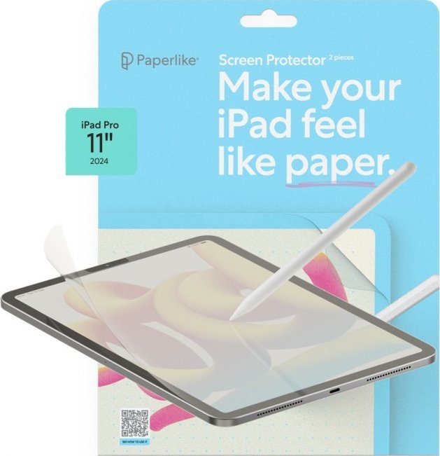 Paperlike - folia ochronna imitująca papier do iPad Pro 11", 2024, M4, 2szt. (PL2A-11-24)