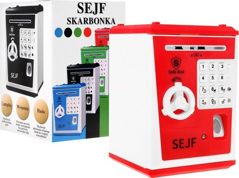 Ramiz Sejf Skarbonka Czerwony