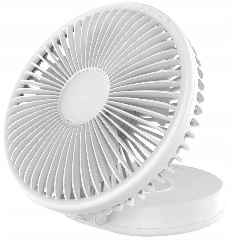PLATINET BATTERY DESK FAN WENTYLATOR BIURKOWY 2X1200 MAH 3 LEVEL [46053]