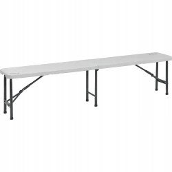 Ławka ogrodowa składana 183x30x43 cm