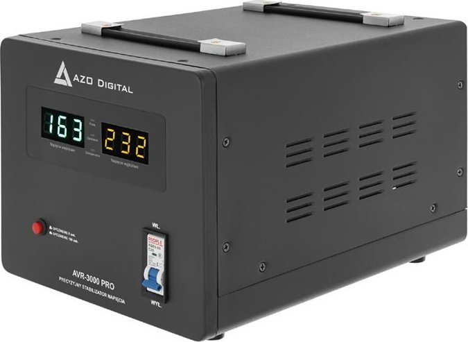 AZO Digital Stabilizator napięcia AVR-3000 PRO 3000VA / 1800W