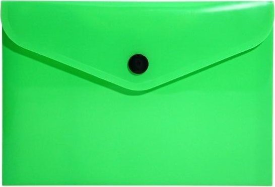 Teczka koperta A6 PP neon zielona