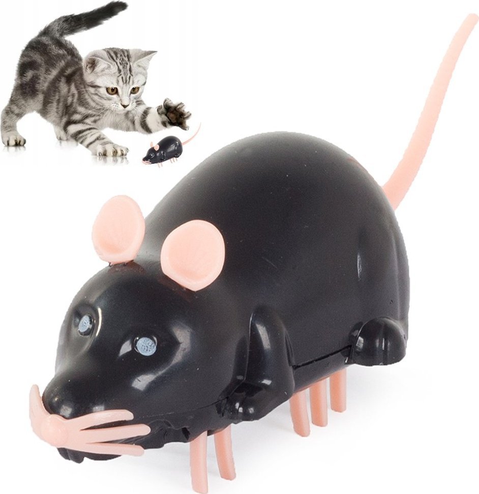 Verk Mysz elektryczna wibrująca zabawka dla kota gryzak Mysz elektryczna wibrująca zabawka dla kota gryzak