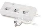 Plastrol Przedłużacz 3-gniazda z/u 10A 1,5m biały PS-370 (W-97474)