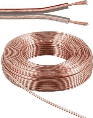 Przewód PremiumCord Kable do podłączenia głośników 100% CU miedź 2x 2,5mm 10m