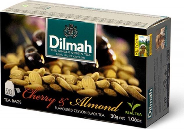 Actis Dilmah Cherry i Almond EX20 herbata z zawieszką