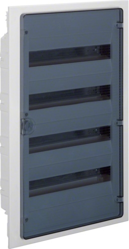 Hager Rozdzielnica modułowa GOLF 4x18 podtynkowa IP40 drzwi transparentne - VF418TD