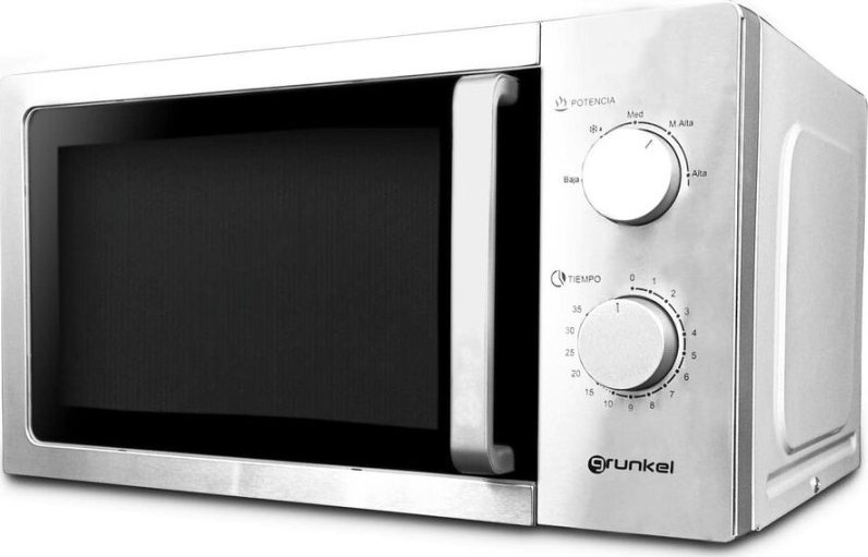 Kuchenka mikrofalowa Grunkel Mikrofalówka Grunkel Srebrzysty 700 W 20 L