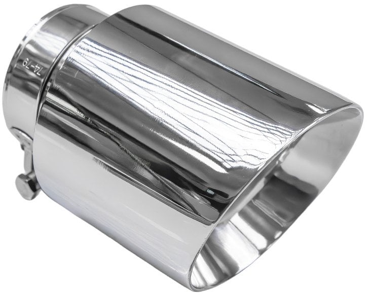 Końcówka tłumika 114mm wejście 76mm Polerowana