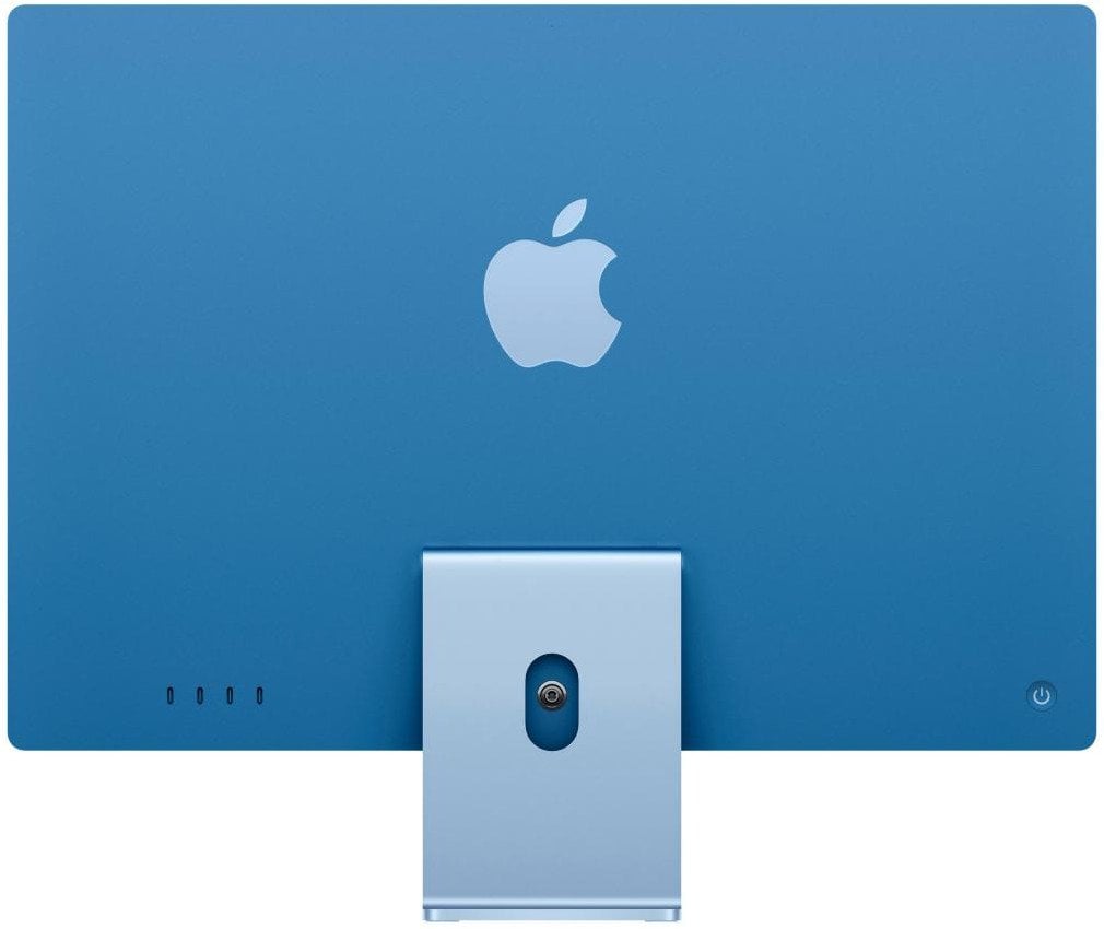 APPLE iMac Z1K5 59,62cm 23,5Zoll Standardglas M4 10C CPU/10C GPU/16C N.E. 24GB 1TB SSD Gbit Eth MM NumKey TID DE Blau