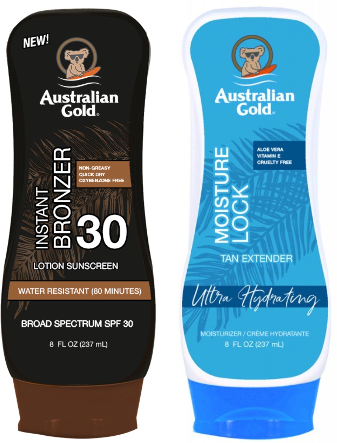 Australian Gold Balsam Z Bronzerem SPF30 + Moisture Lock 237ml