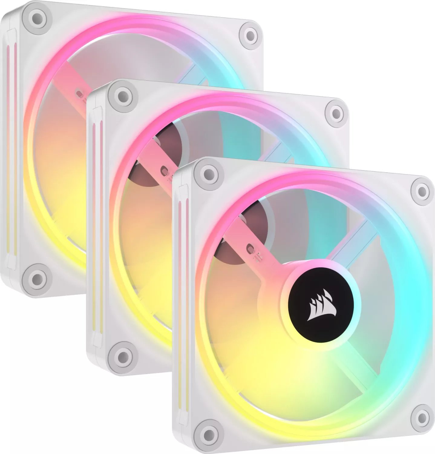 Wentylator Corsair iCUE LINK QX120 RGB 3-pack + Hub (CO-9051006-WW)