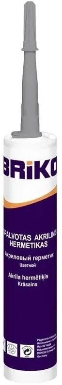 GREY UNIVERSAL ACRYLIC SEALANT BRIKO