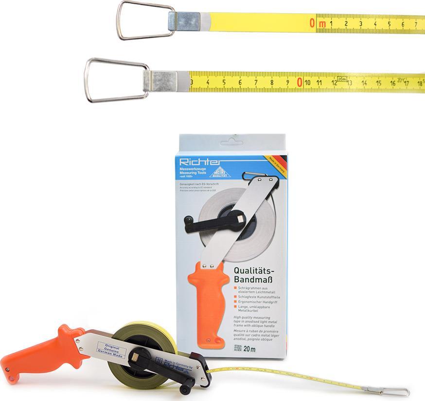 Richter Ruletka stalowa lakierowana RICHTER 414GSR 20m