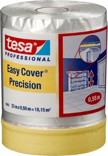 Folia malarska Tesa Folia ochronna tesa Professional Easy Cover Precision 33m x 550mm
