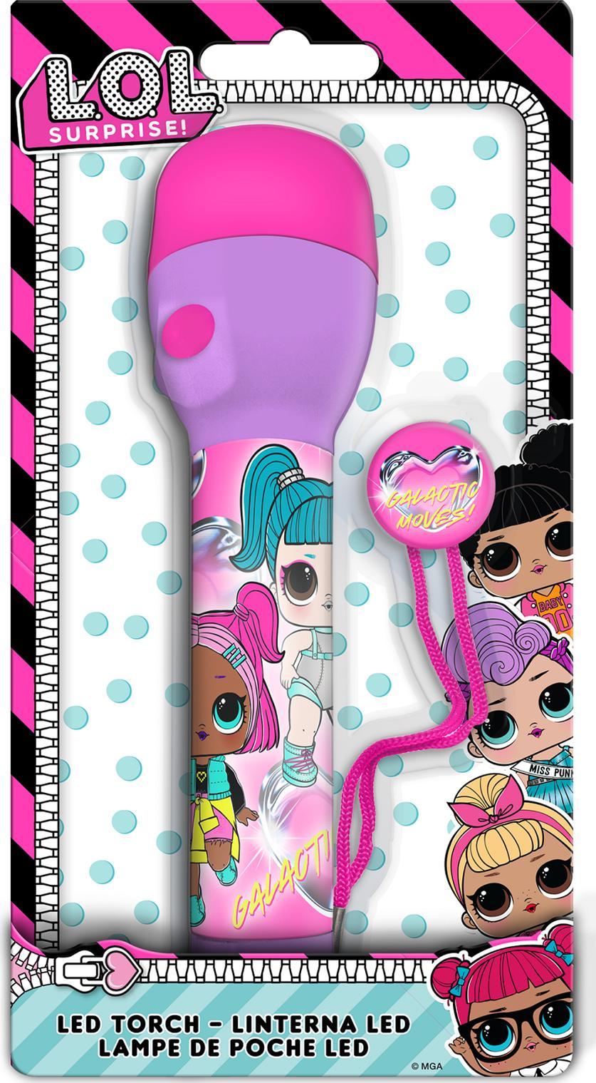 Euroswan Latarka dziecięca LED LOL Surprise