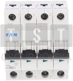 EATON (MB) Wyłącznik nadprądowy 4P B 63A 6kA AC PL6-B63/4 166506