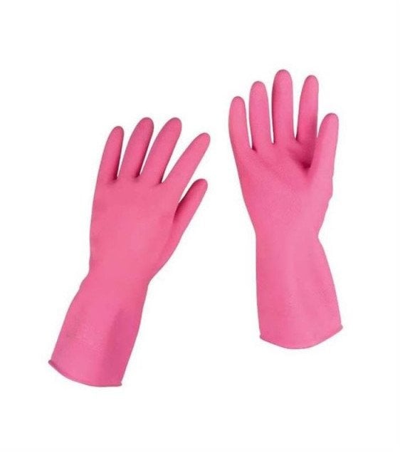 LATEX GLOVES 38.30 12 PINK 8 SIZE