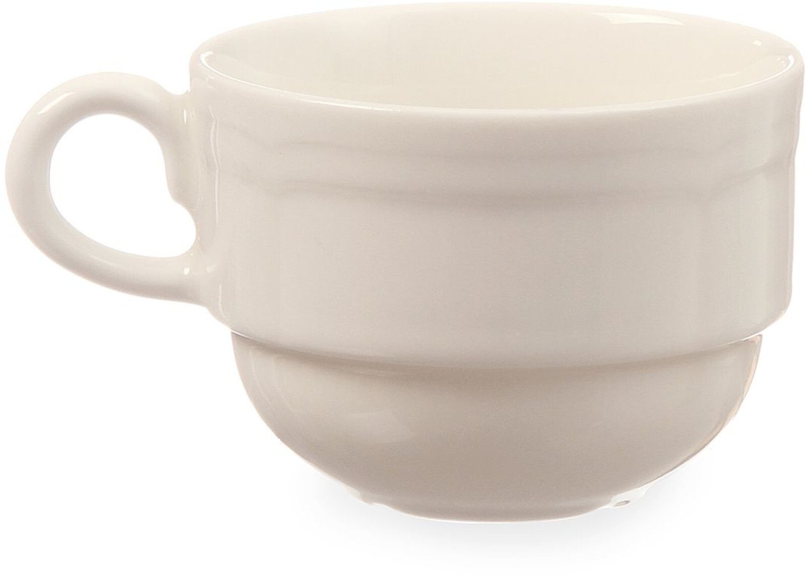 Hendi Filiżanka z porcelany piętrowalnej ecru 0.1 l