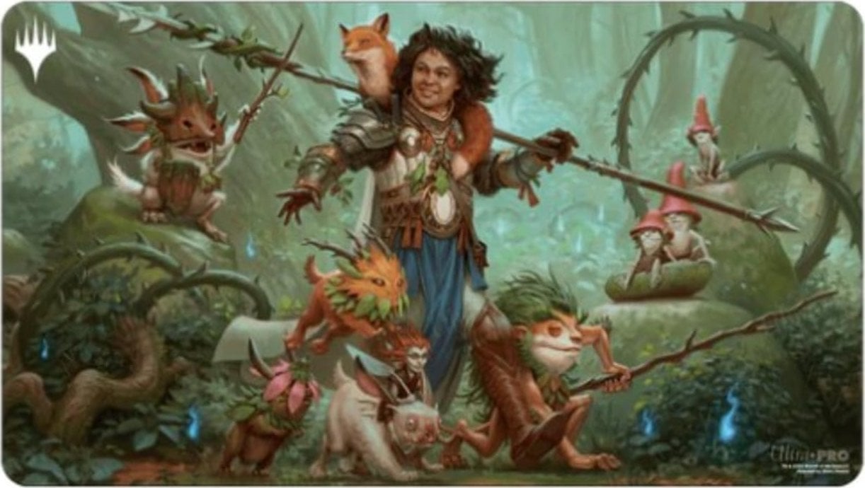 Ultra-Pro Ultra Pro: Magic the Gathering - Wilds of Eldraine - Playmat - Ellivere of the Wild Court
