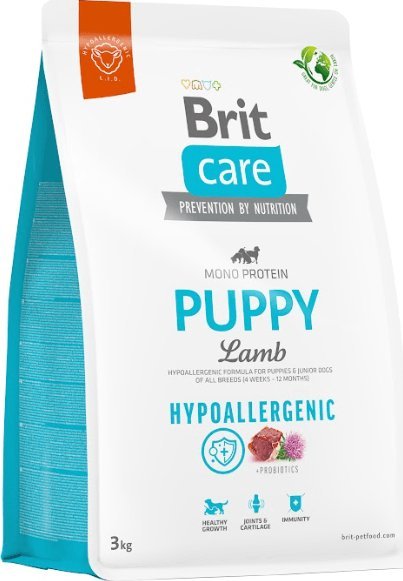 Brit Brit Care Dog Hypoallergenic Puppy Lamb 3kg