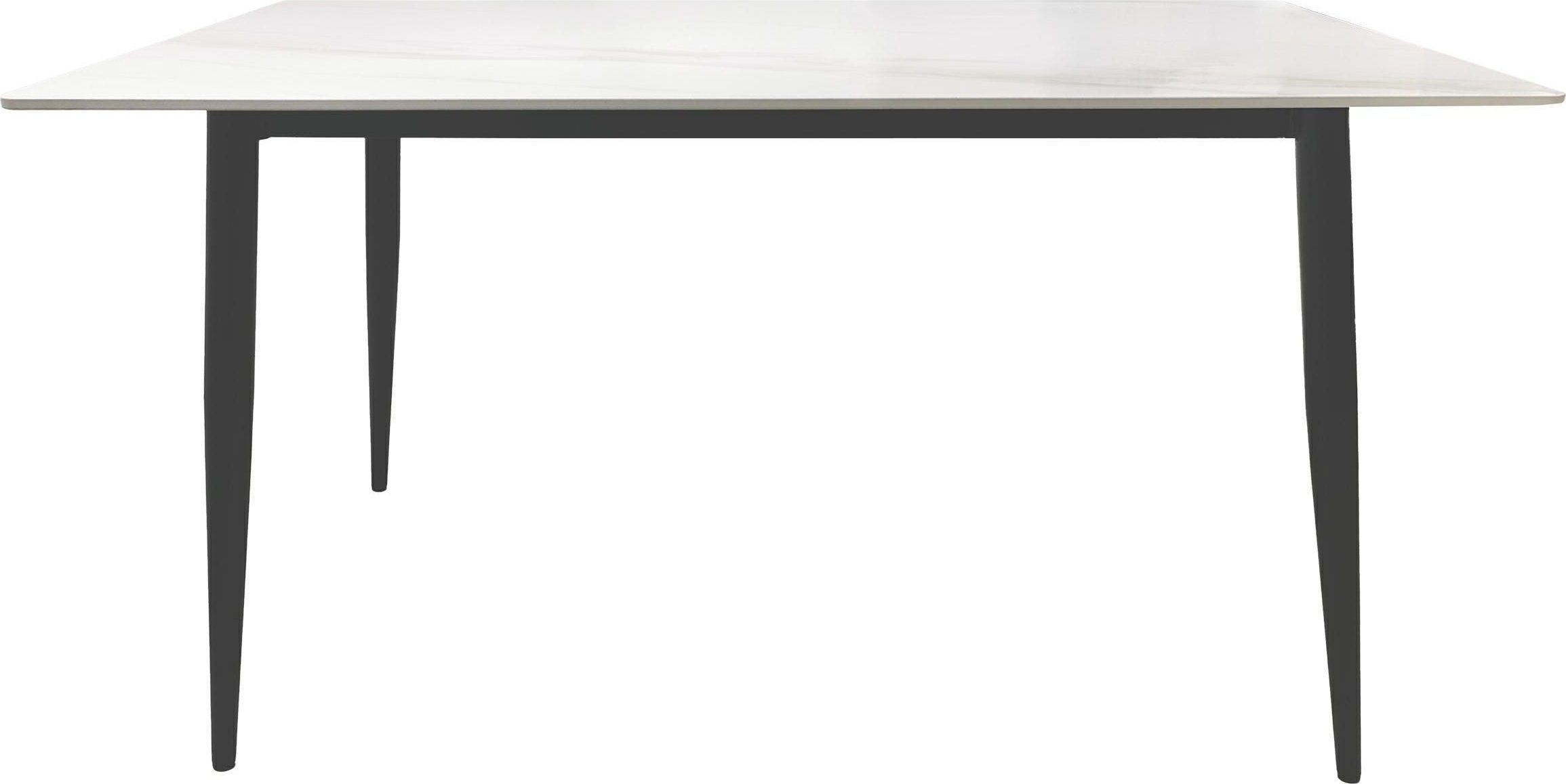 kontrast Stół do salonu jadalni ceramiczny blat Satuario 140x80x75 beżowy