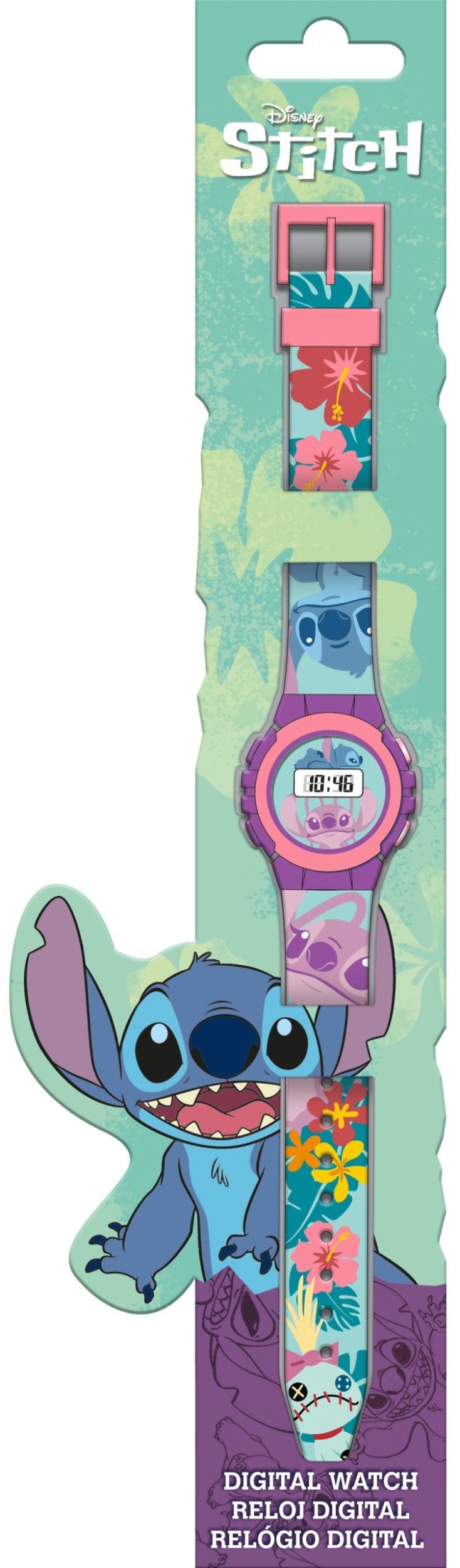 *****Stitch zegarek dziecięcy LAS4195 92056