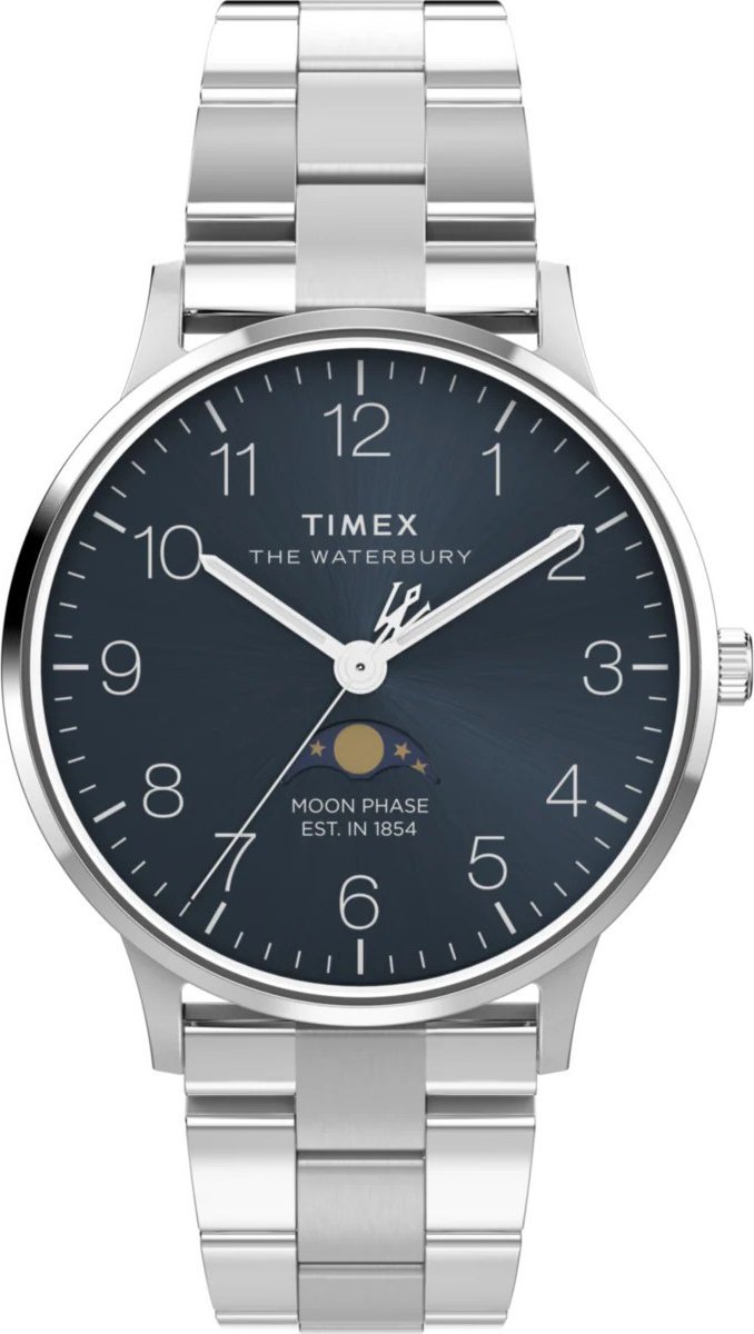 Zegarek Timex Zegarek męski TW2W75700 srebrny