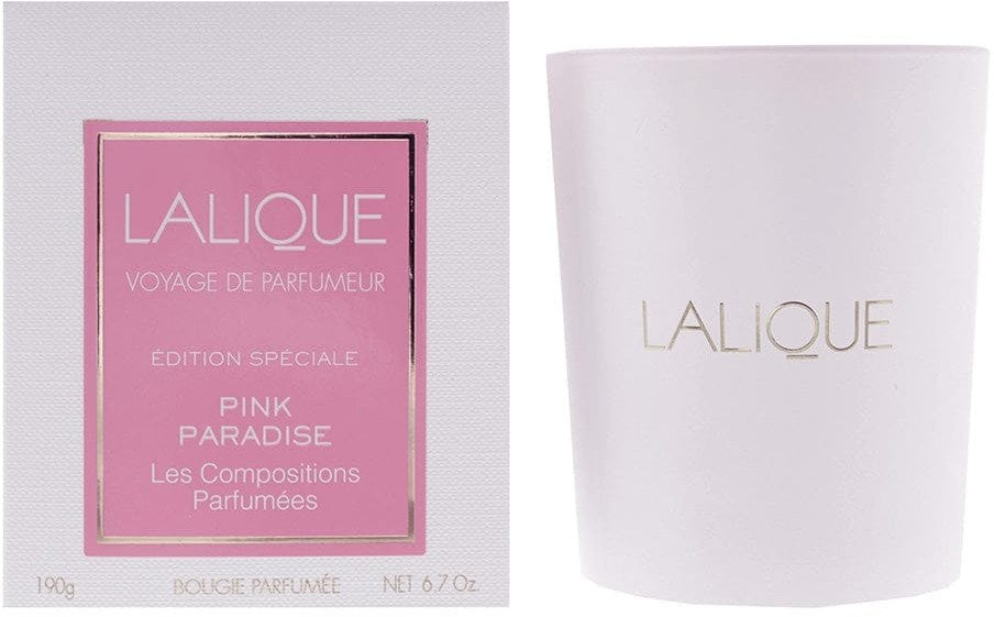 Lalique, Les Compositions Parfumees - Pink Paradise, Scented Candle, 190 g Unisex