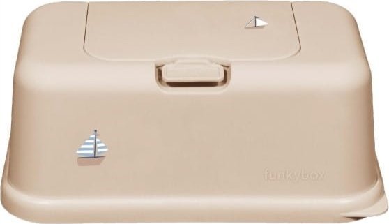 Funkybox Pojemnik na chusteczki Beige Boat FUNKYBOX