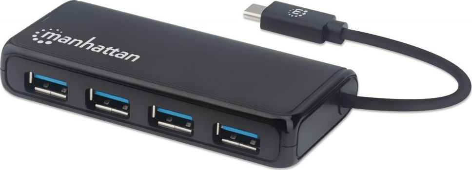 HUB USB Manhattan 4x USB-A 3.0 (164924)