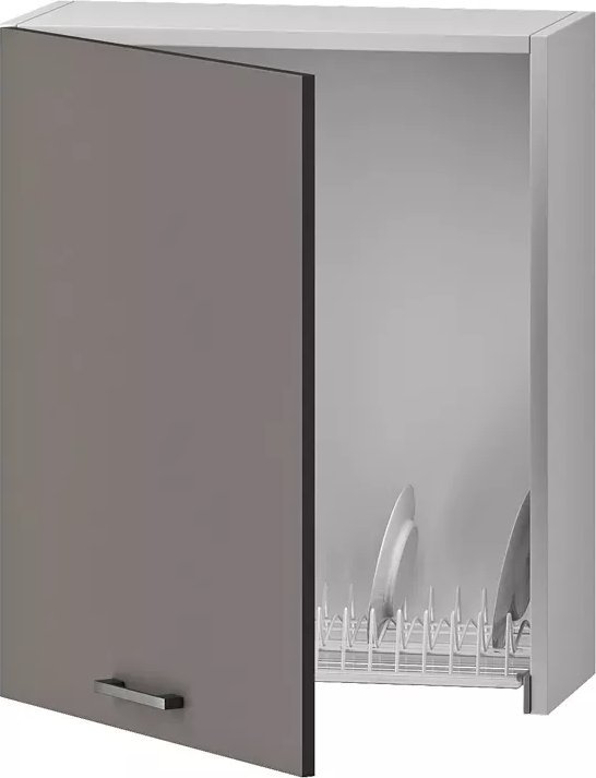 Elior Szafka kuchenna z ociekaczem szara - Rimer 28X 60cm