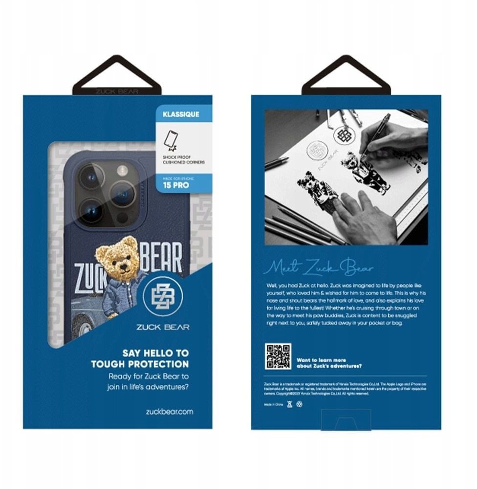 ZUCK BEAR futerał SAN FRANCISCO FORTUNE do IPHONE 16 bay area player