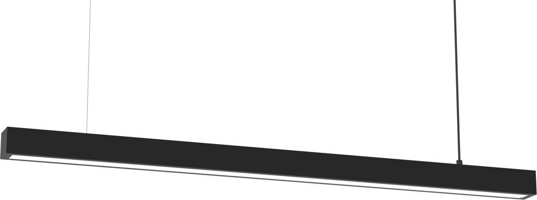 Lampa wisząca Milagro Podłużna lampa wisząca Lungo MLP8912 LED 18W czarna