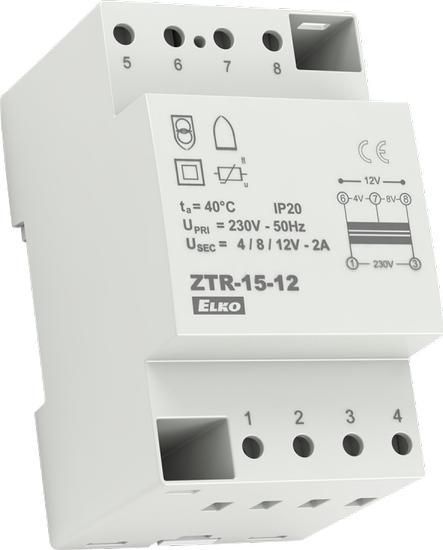 ELKO EP ELKO EP TRANSFORMATOR DZWONKOWY ZTR-15-12 (zamiennik za ZTR-10)